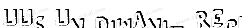 UUS UN DIWANI_3 Regu字体转换